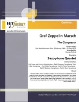 Graf Zeppelin Marsch - The Conqueror - Saxophone Quartet - Eb P.O.D cover